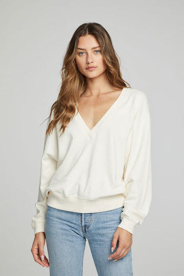 Poppy Pullover - Gardenia WOMENS chaserbrand
