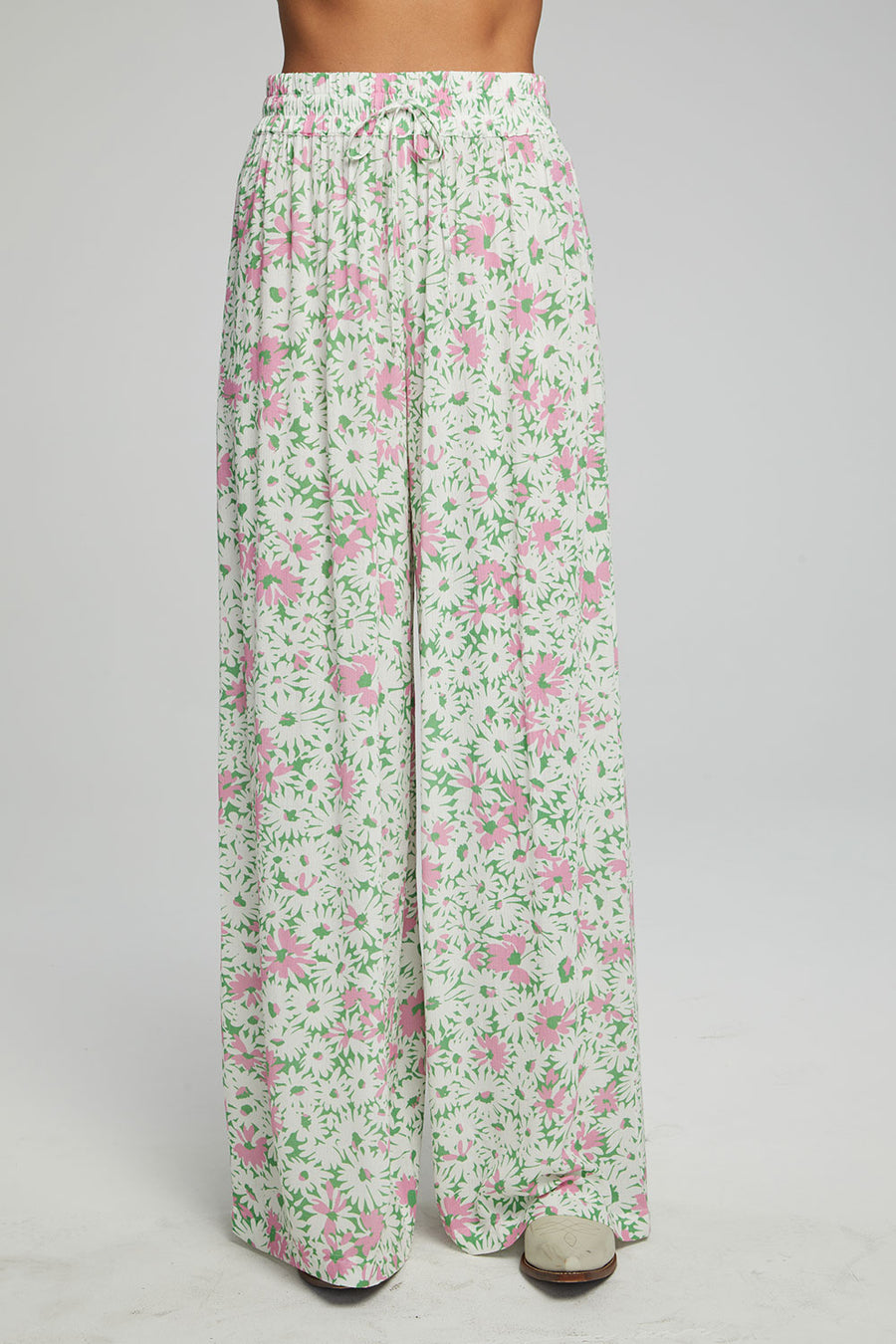 Hudson Joggers - Grass Daisy Floral WOMENS chaserbrand