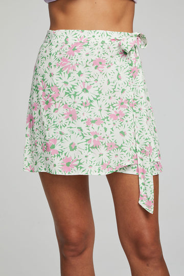 Fleet Wrap Mini Skirt WOMENS chaserbrand