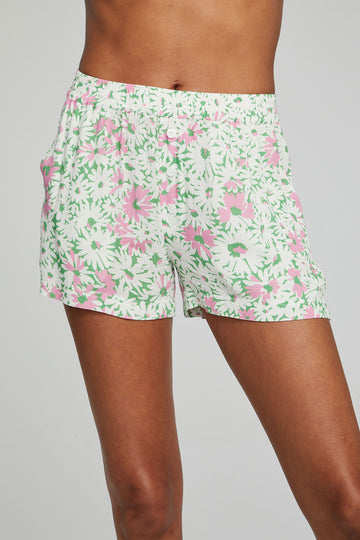 Ollie Boxer Shorts - Daisy Floral Print WOMENS chaserbrand