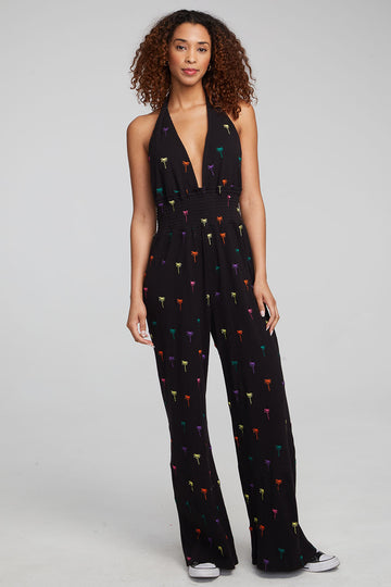 Hinano Jumpsuit - Black Onyx WOMENS chaserbrand