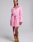 Essex Rosewater Shirt Dress WOMENS chaserbrand