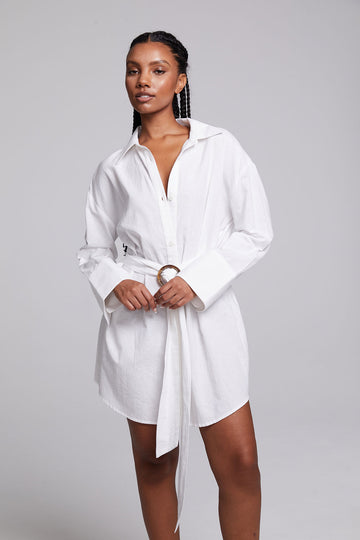 Essex White Shirt Dress WOMENS chaserbrand
