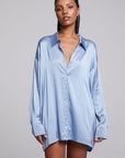 Capri Blue Grotto Button Down WOMENS chaserbrand