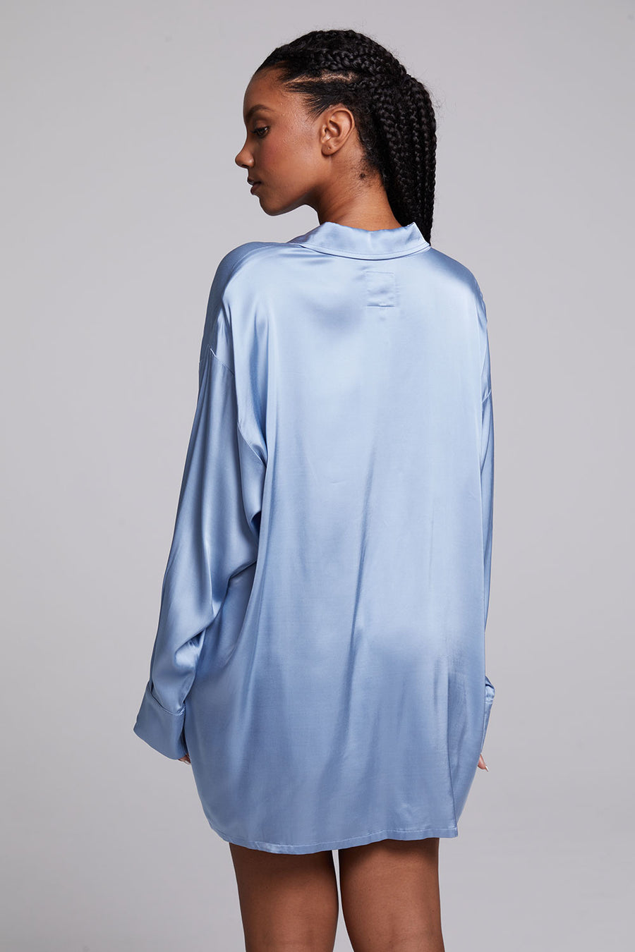 Capri Blue Grotto Button Down WOMENS chaserbrand
