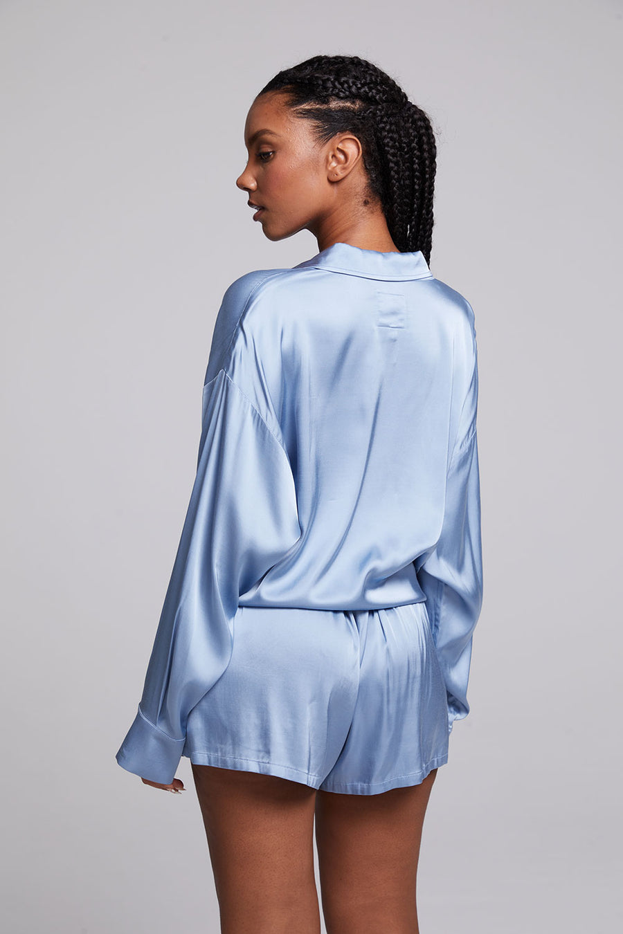 Capri Blue Grotto Button Down WOMENS chaserbrand