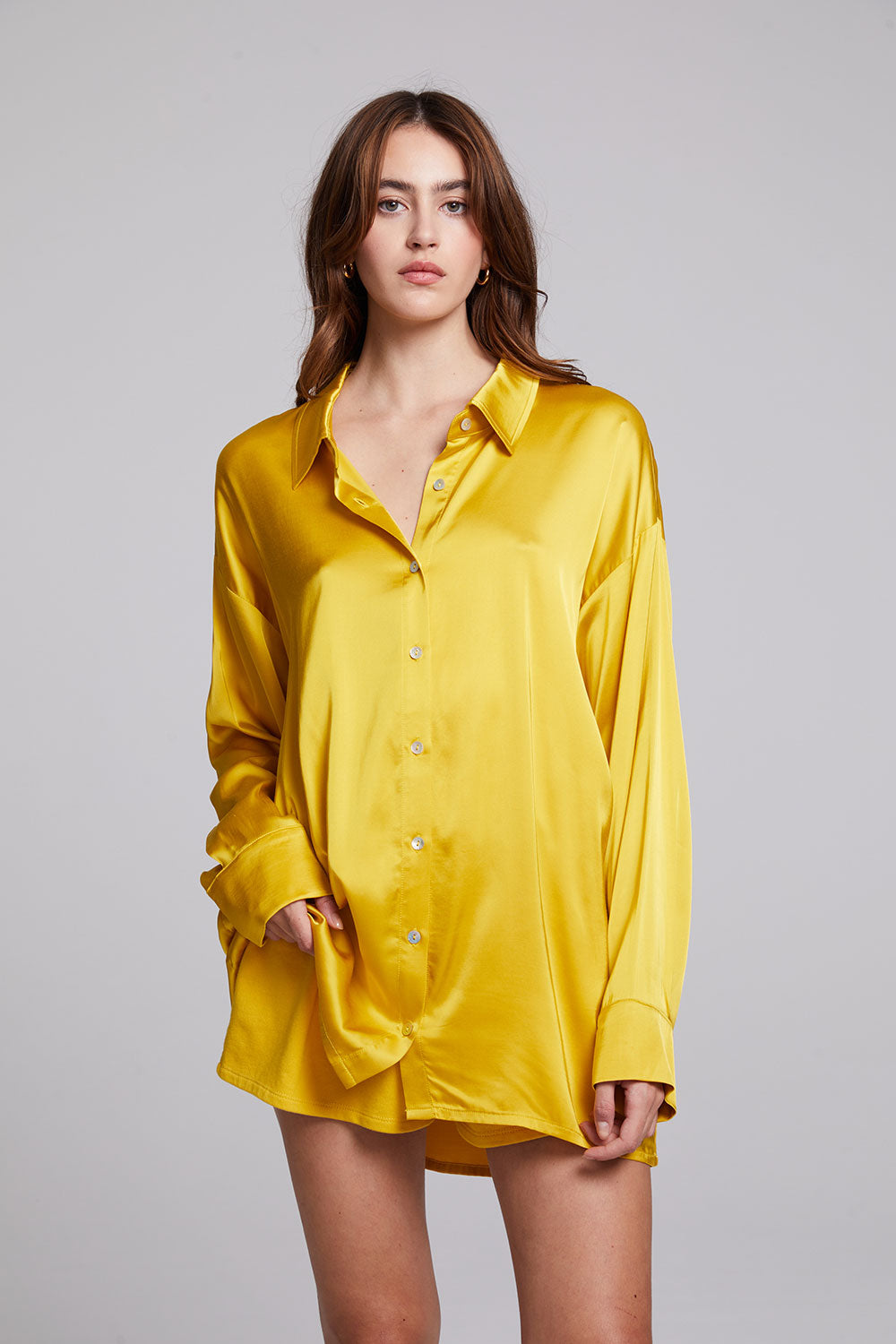 Capri Mimosa Button Down WOMENS chaserbrand