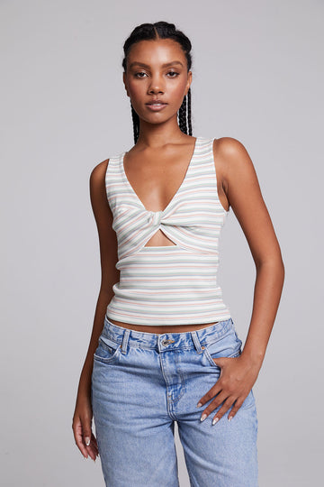 Tramonti Como Stripe Tank Top WOMENS chaserbrand