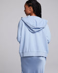Yaro Blue Grotto Zip Up Sweatshirt WOMENS chaserbrand