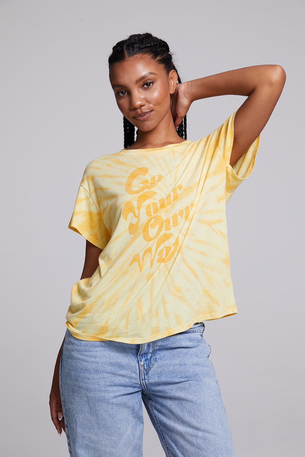 Go Your Own Way Crew Neck Tee WOMENS chaserbrand