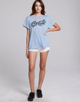 Coca-Cola Paisley Crew Neck Tee WOMENS chaserbrand