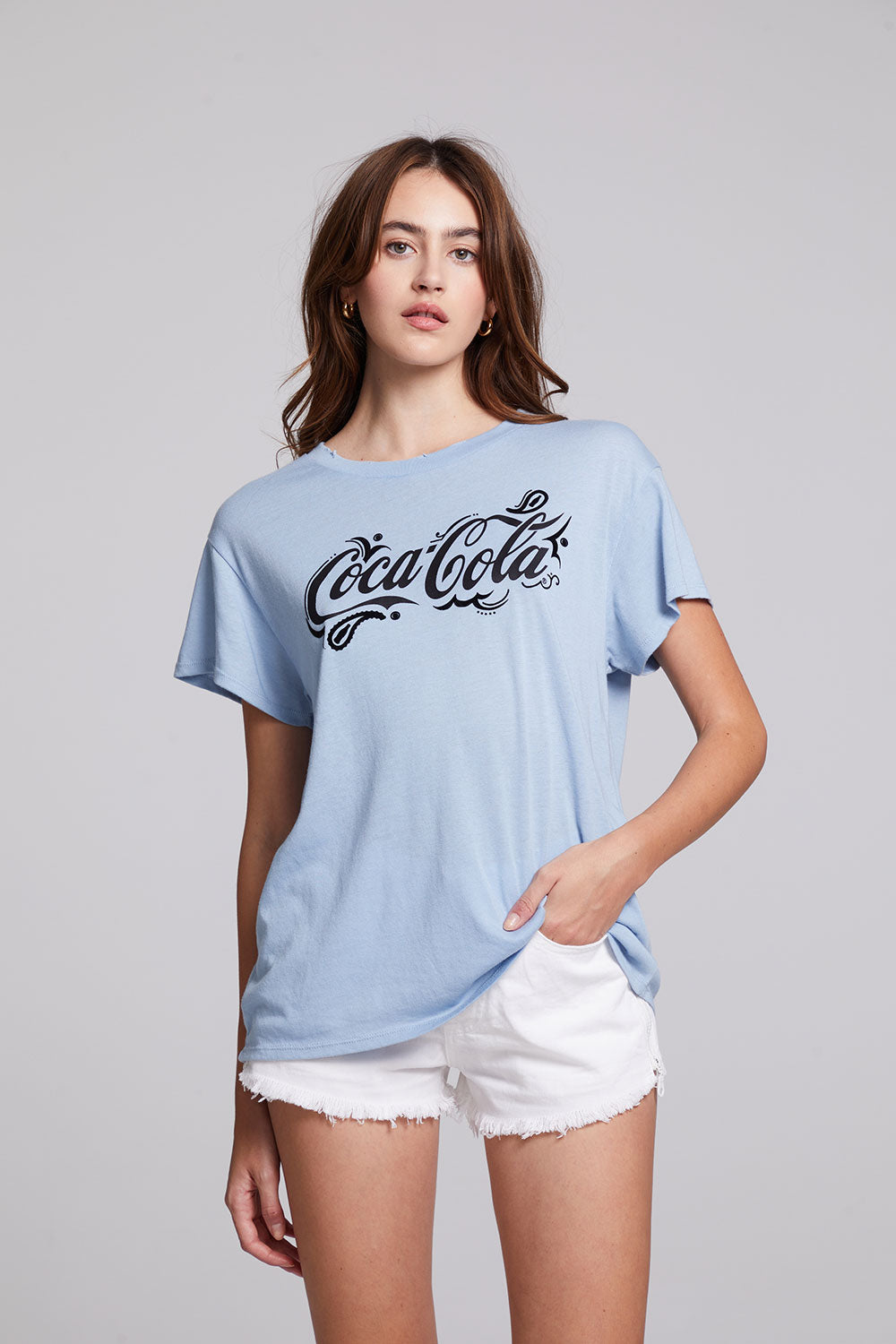 Coca-Cola Paisley Crew Neck Tee WOMENS chaserbrand