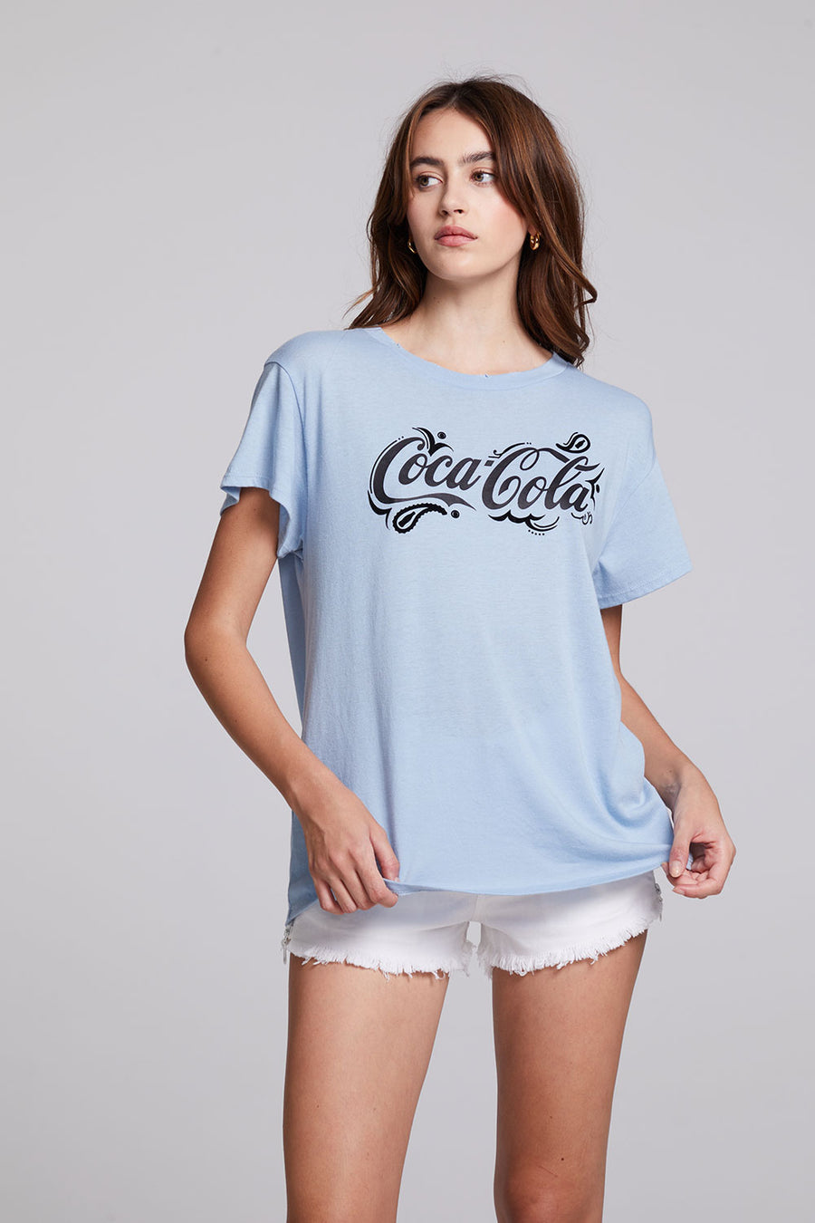 Coca-Cola Paisley Crew Neck Tee WOMENS chaserbrand