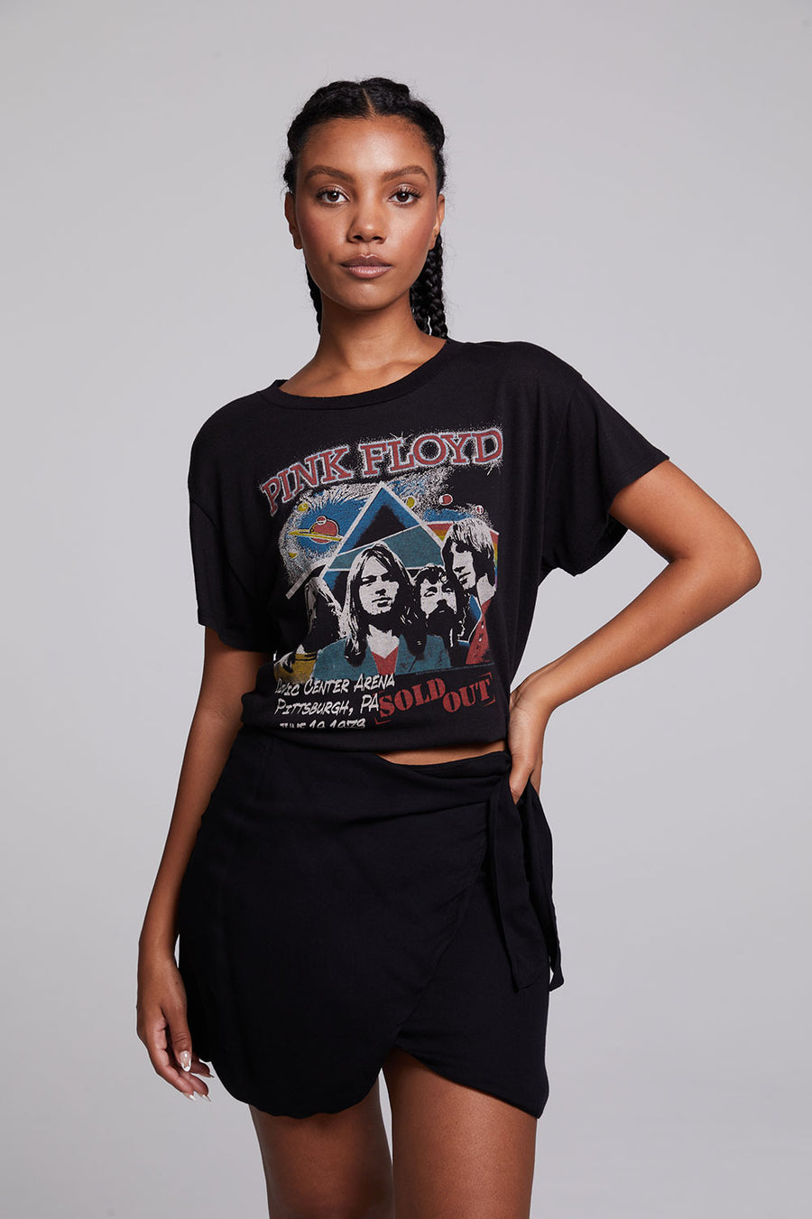 Pink Floyd Nassau Coliseum Crew Neck Tee WOMENS chaserbrand