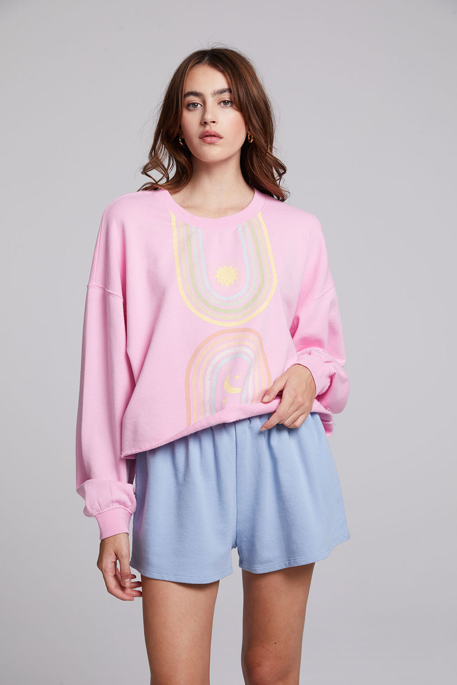 Sun & Moon Rays Zodiac Pullover WOMENS chaserbrand