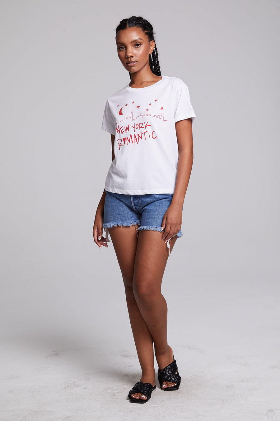 New York Romantic Crew Neck Tee WOMENS chaserbrand