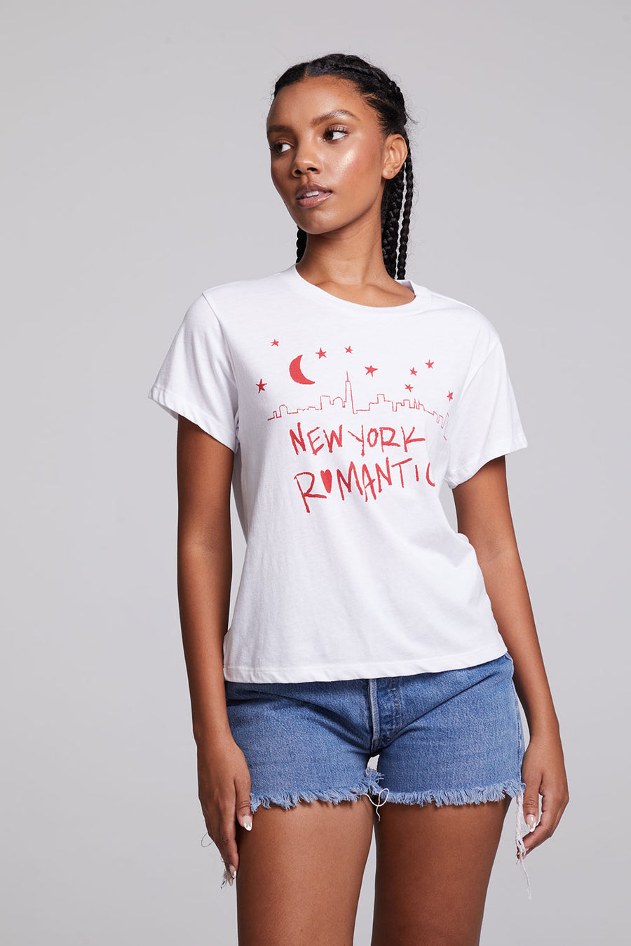 New York Romantic Crew Neck Tee WOMENS chaserbrand