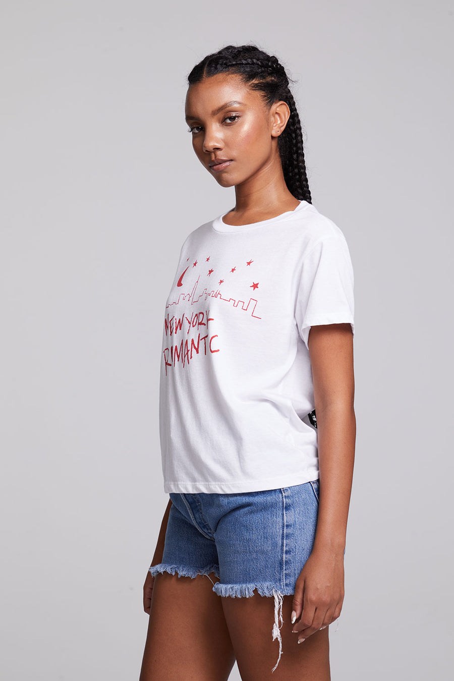 New York Romantic Crew Neck Tee WOMENS chaserbrand