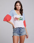 Coca-Cola Rainbow Logo Levi Tee WOMENS chaserbrand