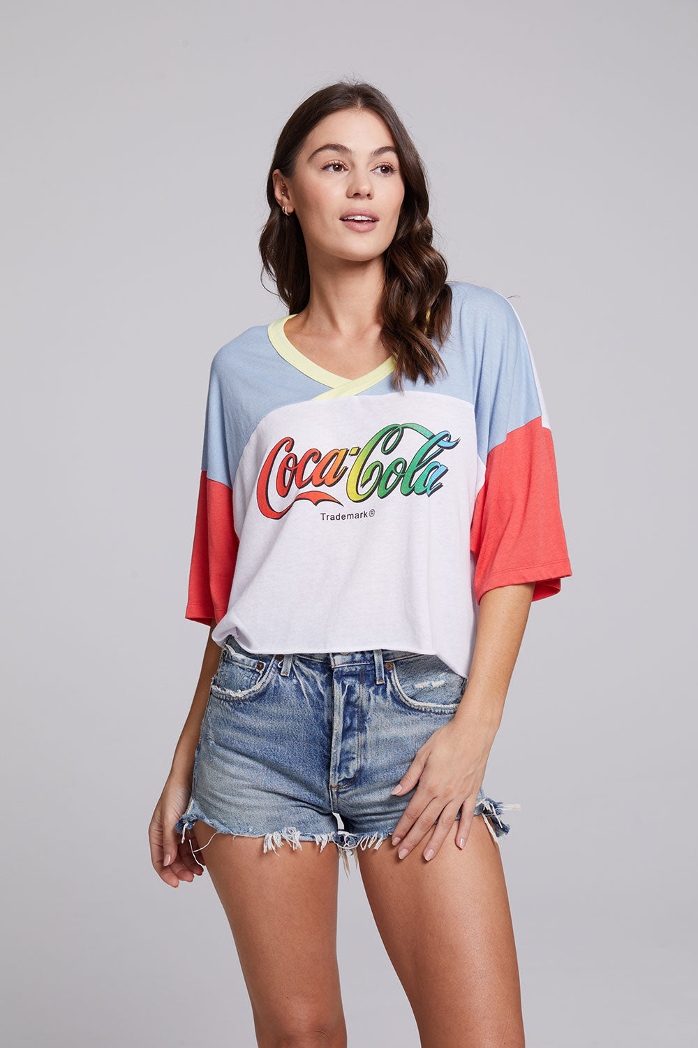 Coca-Cola Rainbow Logo Levi Tee WOMENS chaserbrand