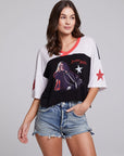 Janis Joplin Classic Motorcycle Levi Tee WOMENS chaserbrand