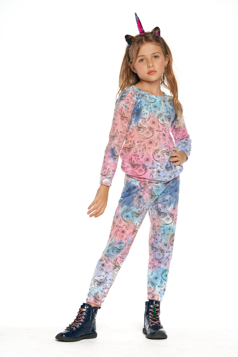 Little Mermaid -  Tie Dye Little Mermaid GIRLS - chaserbrand