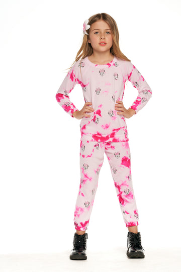 Minnie Mouse - Tie Dye Minnie Toss Pants GIRLS - chaserbrand