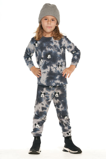 Mickey Mouse -  Tie Dye Mickey Toss Pant BOYS - chaserbrand