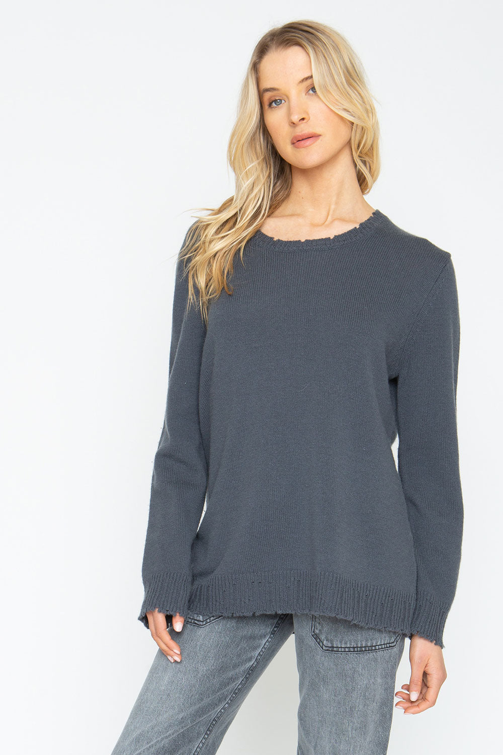 Charbon Oversize Sweater Womens chaserbrand