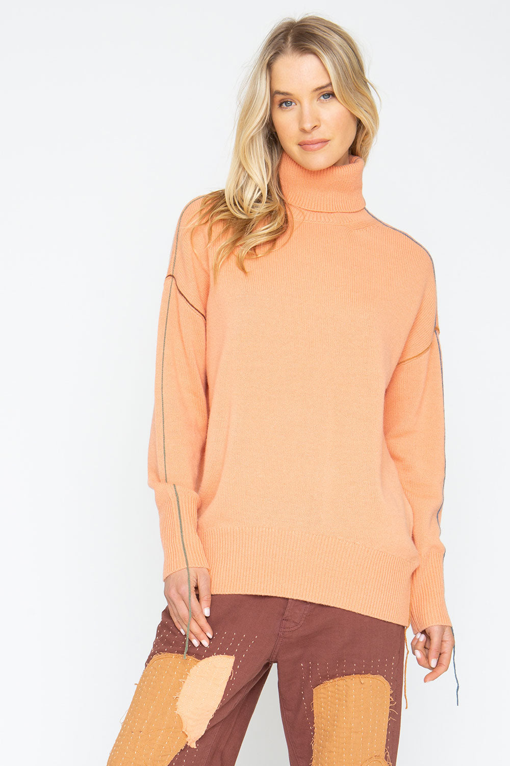 Turtle Sweater - Persimon Womens chaserbrand