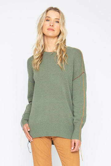 Bubble Sweater - Moss Womens chaserbrand