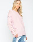 Bubble Sweater - Powder Pink Womens chaserbrand