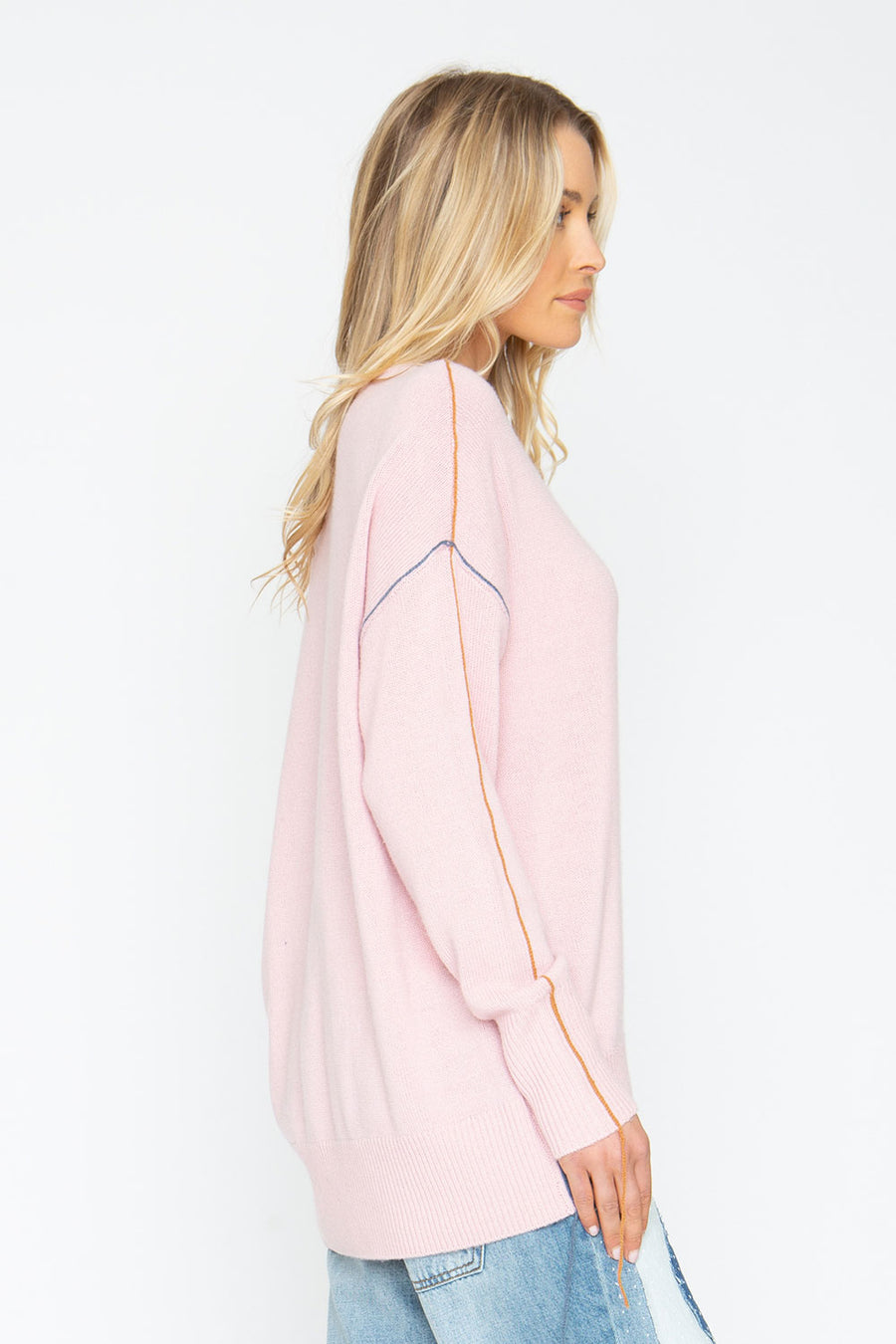 Bubble Sweater - Powder Pink Womens chaserbrand