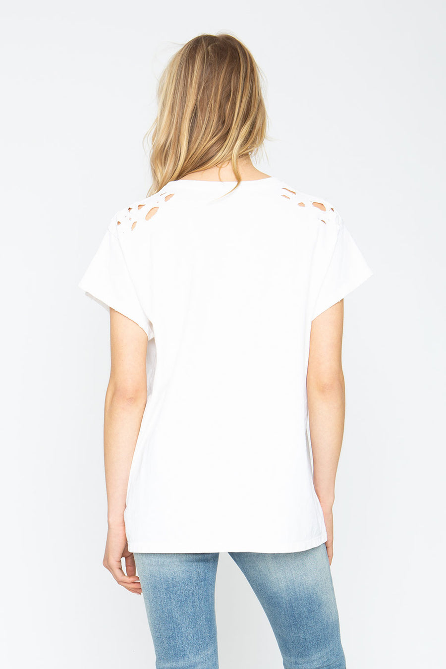 Blondie "Tracks Across America" Distressed Crew Tee Womens chaserbrand