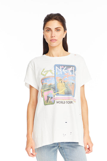 Genesis - "World Tour '78" Distressed Crew Neck WOMENS chaserbrand