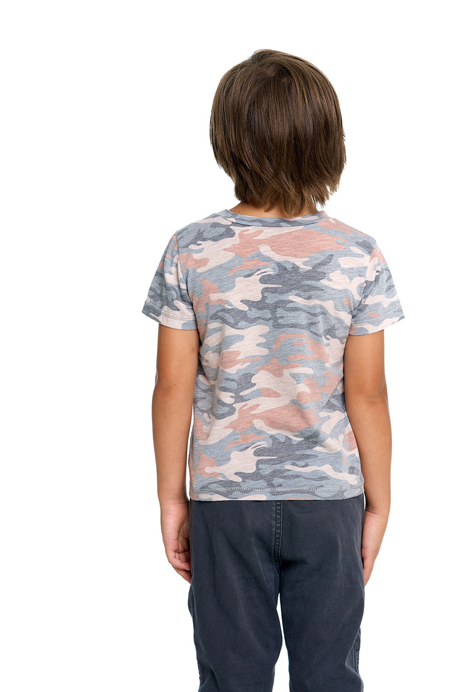 Boys Gauze Jersey Zip Pocket Short Sleeve Tee BOYS chaserbrand