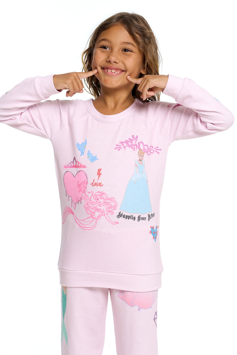 Disney Princess - Princess Mash Up Pullover GIRLS - chaserbrand
